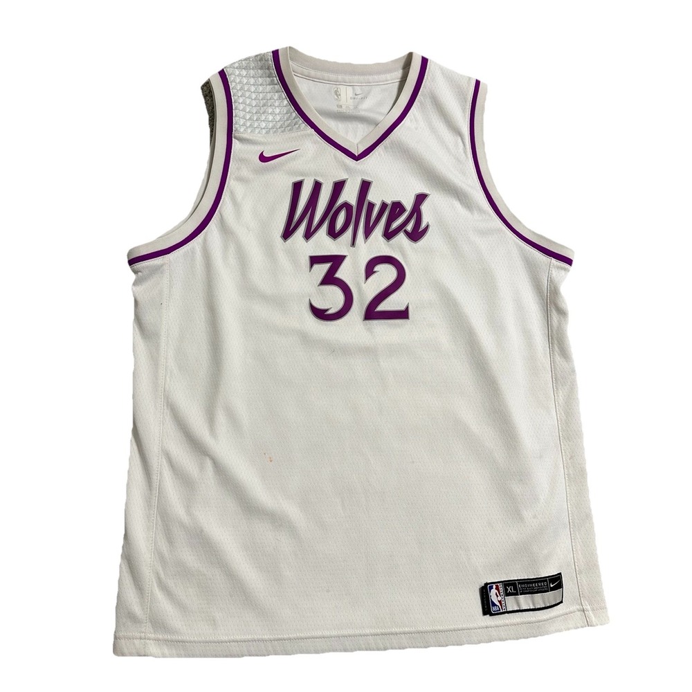 Nike Minnesota Timberwolves Karl Anthony Towns Jersey YOUTH Boys XL City Edition